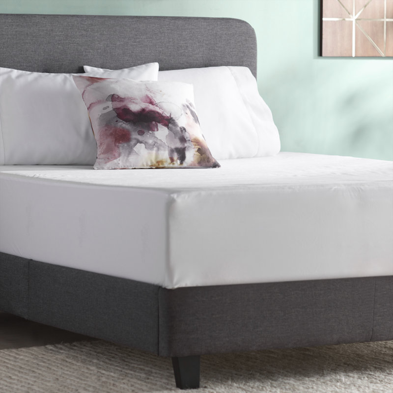 Alwyn Home All in One Bed Bug Blocker Hypoallergenic Waterproof Mattress Protector & Reviews